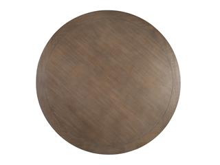 Wood 52" Round Dining Table KD - Al Rugaib Furniture