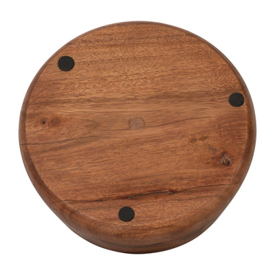 WOOD, 6" 11 OZ BOWL SCENTED CANDLE, NATURAL - Al Rugaib Furniture