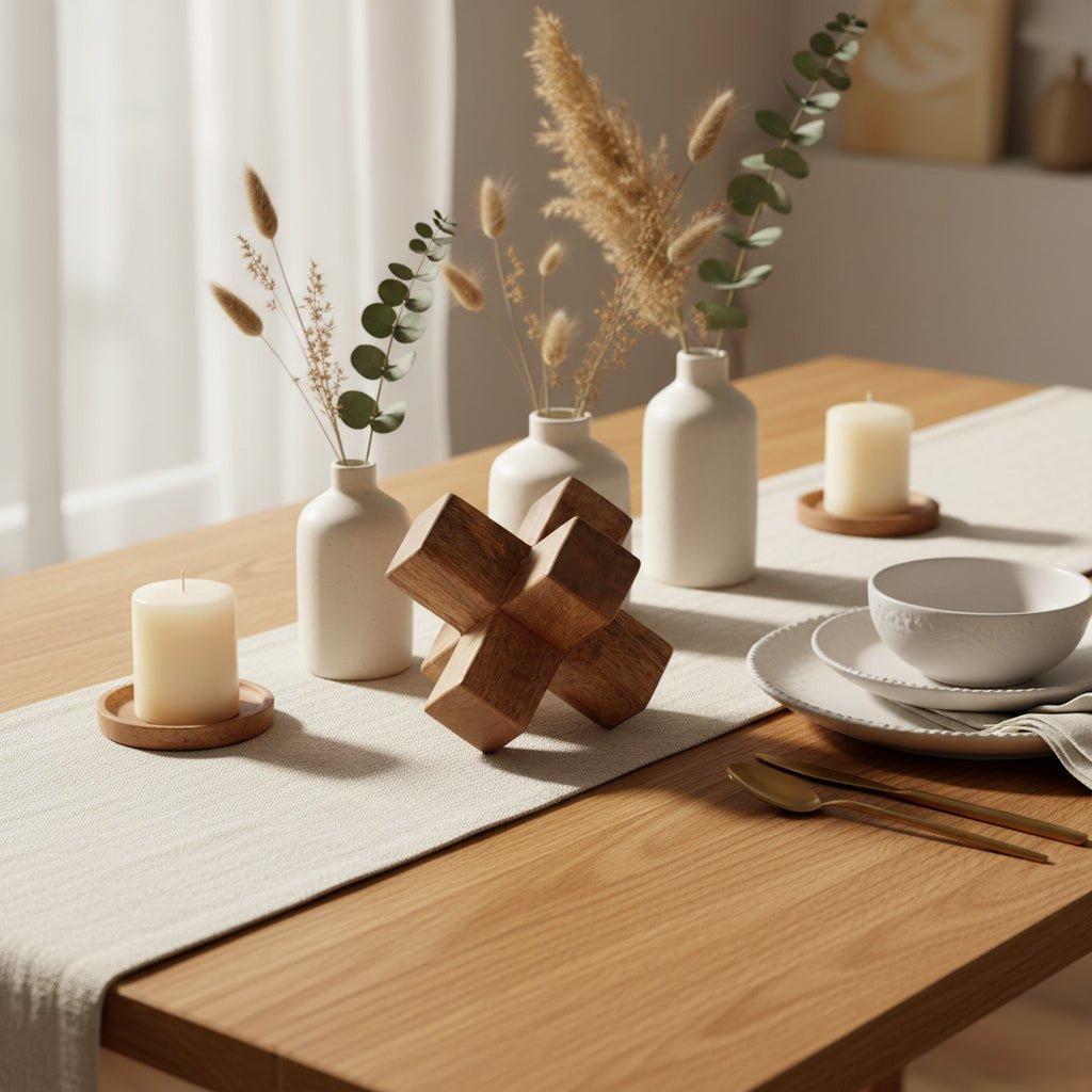 WOOD, 6" JACK, NATURAL Table Decors| Sagebrook Home