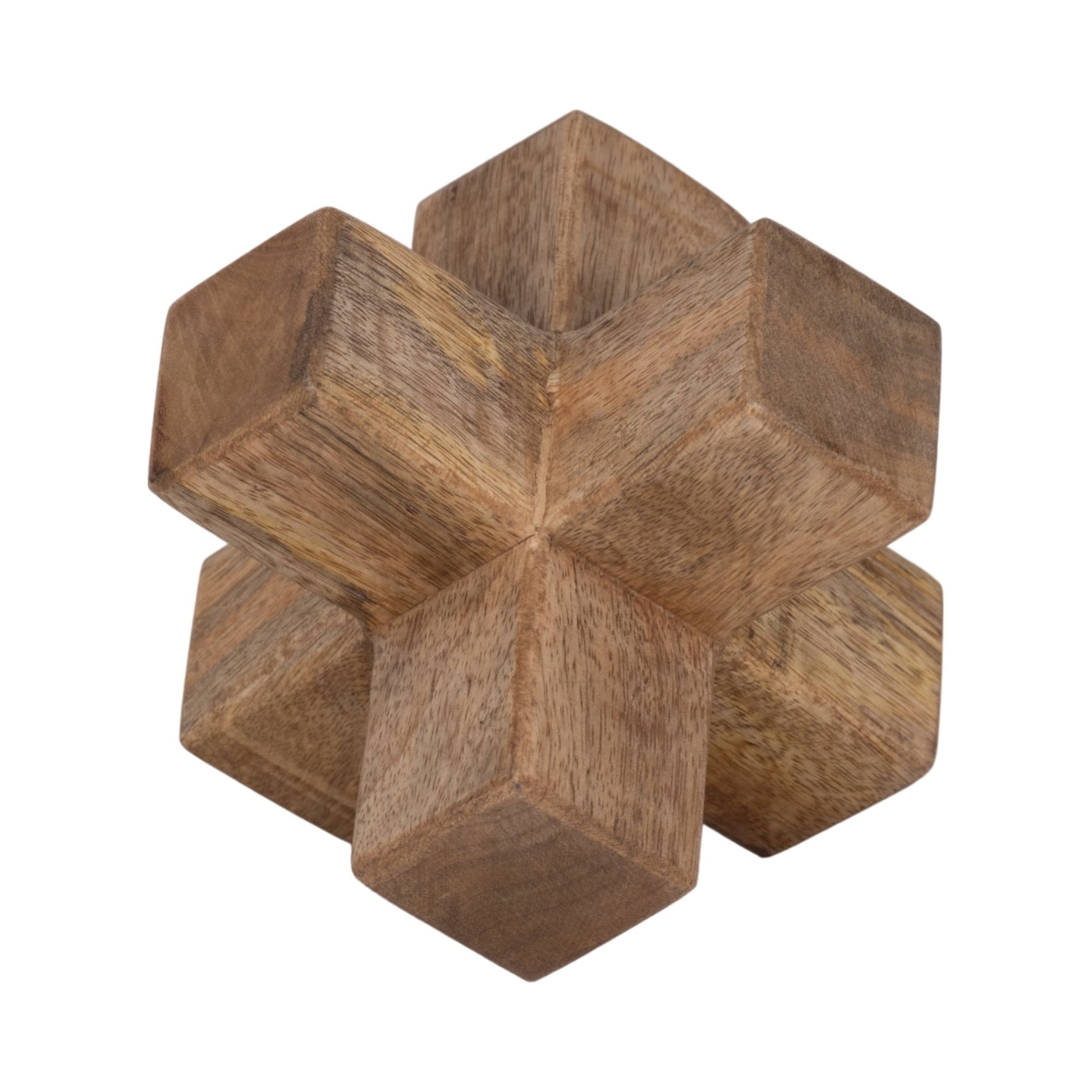 WOOD, 6" JACK, NATURAL Table Decors| Sagebrook Home