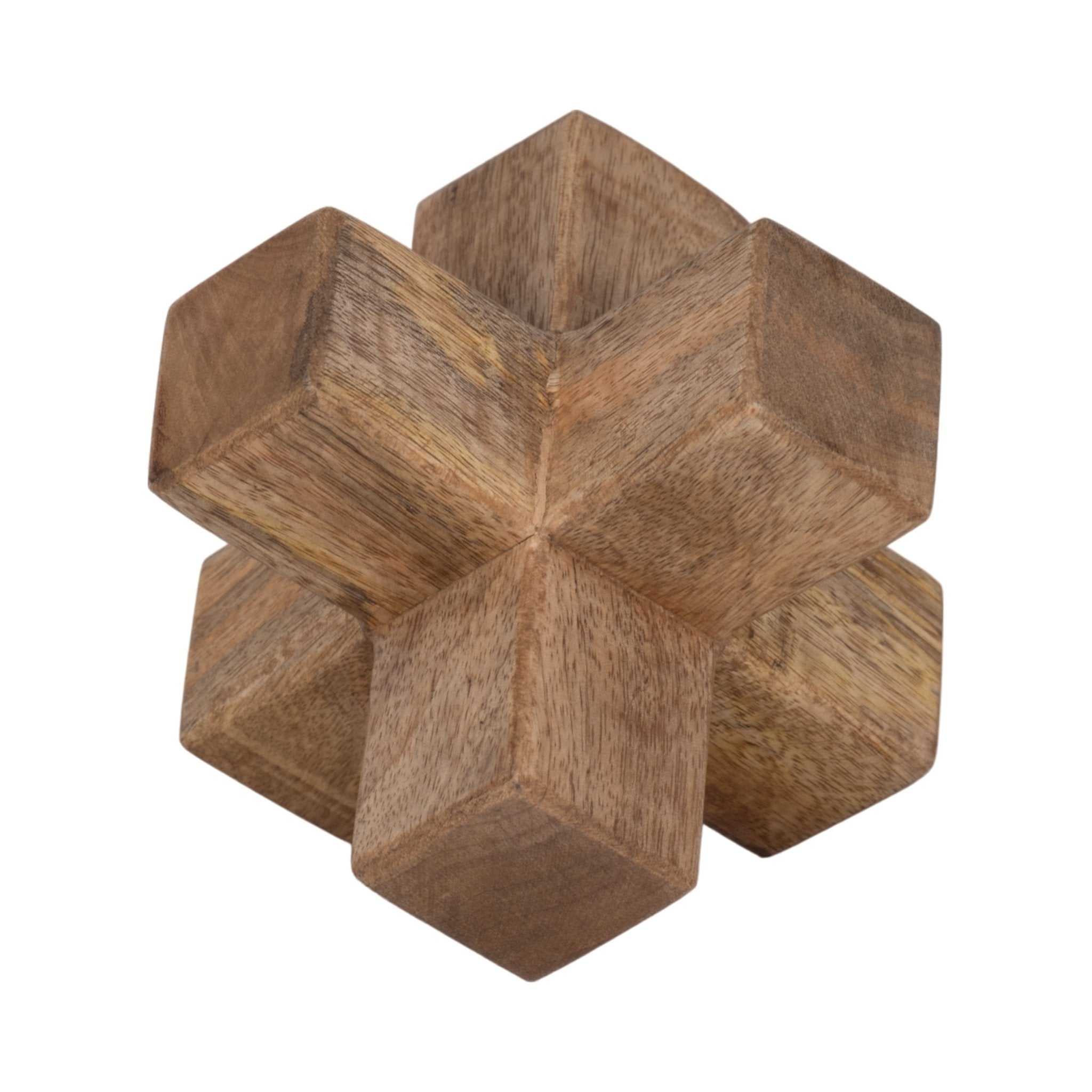 WOOD, 6" JACK, NATURAL Table Decors| Sagebrook Home