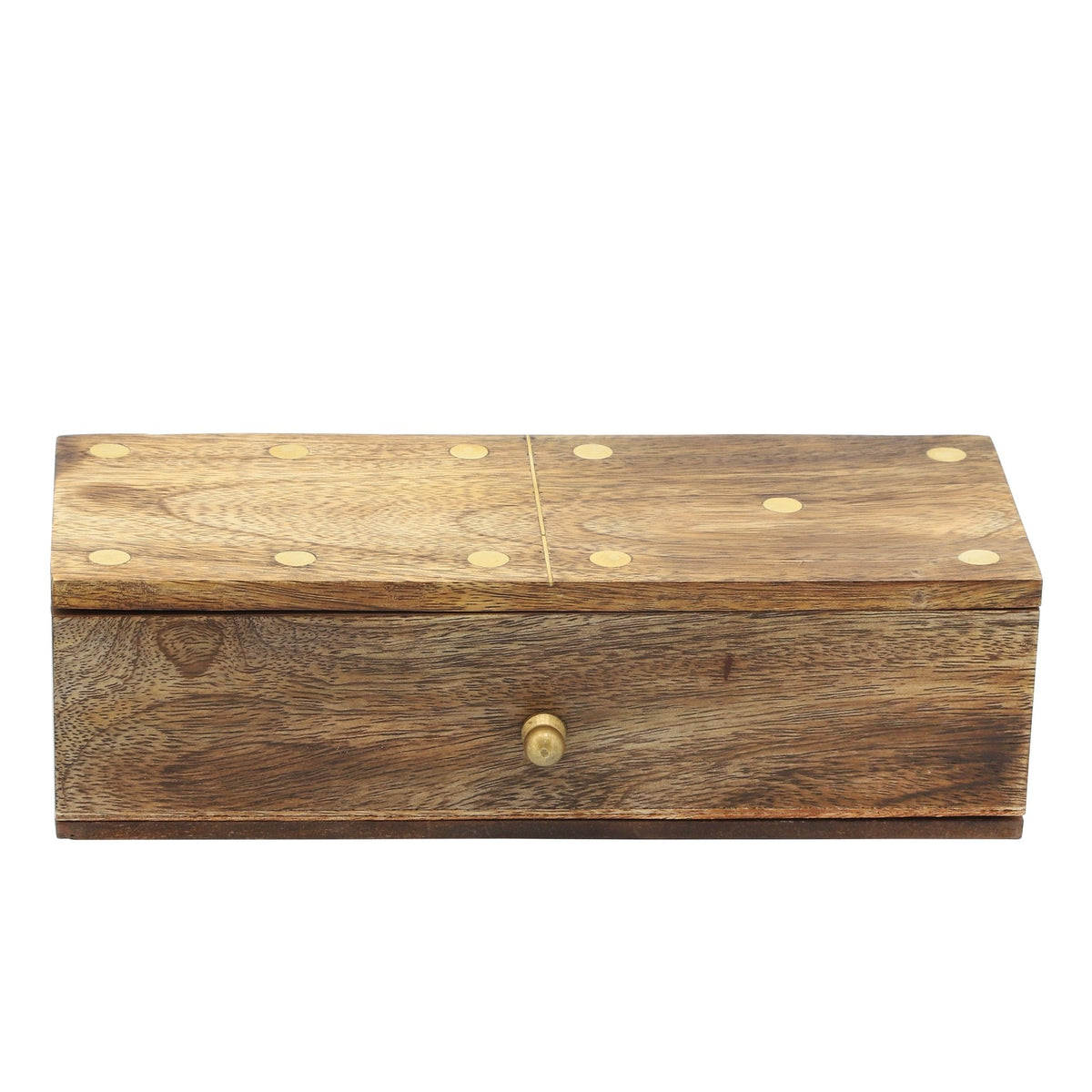 WOOD, 9X3 DOMINOES, BROWN Table Decors| Sagebrook Home