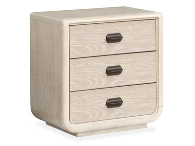 Wood Accent Nightstand - Al Rugaib Furniture