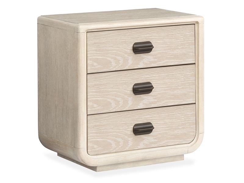 Wood Accent Nightstand - Al Rugaib Furniture