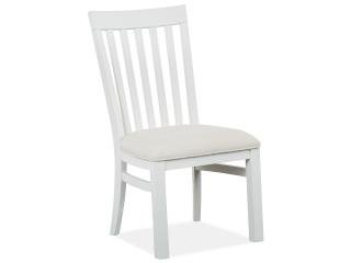 Wood Dining Side Chair with Upholstered Seat KD - Al Rugaib Furniture