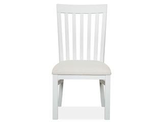Wood Dining Side Chair with Upholstered Seat KD - Al Rugaib Furniture