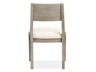 Wood Dining Side Chair w/Upholstered Seat - Al Rugaib Furniture