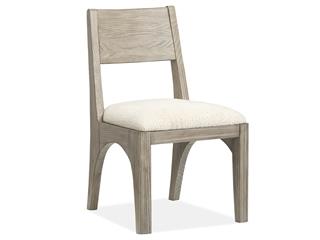 Wood Dining Side Chair w/Upholstered Seat Dining Chairs| Magnussen