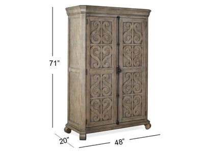 Wood Door Chest - Al Rugaib Furniture