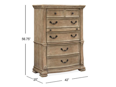 Wood Drawer Chest - Al Rugaib Furniture
