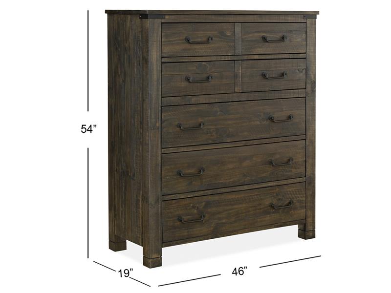 Wood Drawer Chest - Al Rugaib Furniture