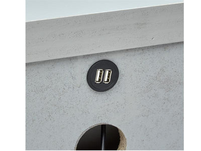 Wood Drawer Nightstand - Al Rugaib Furniture