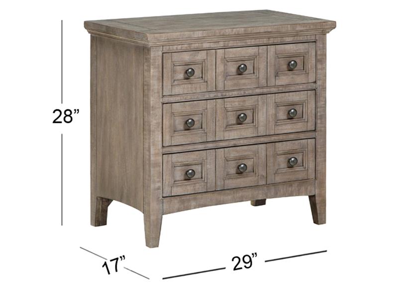 Wood Drawer Nightstand - Al Rugaib Furniture