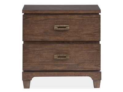 Wood Drawer Nightstand - Al Rugaib Furniture