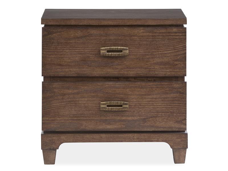 Wood Drawer Nightstand - Al Rugaib Furniture