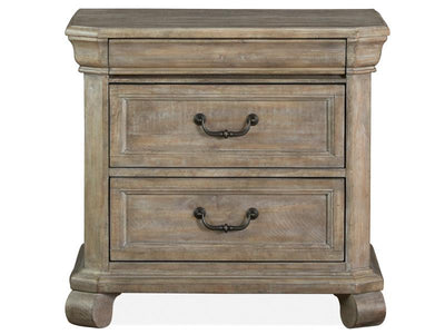 Wood Drawer Nightstand - Al Rugaib Furniture