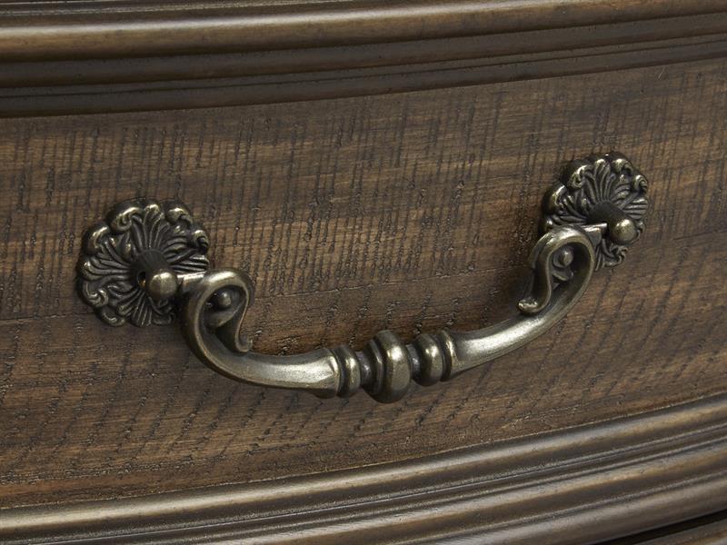 Wood Drawer Nightstand - Al Rugaib Furniture