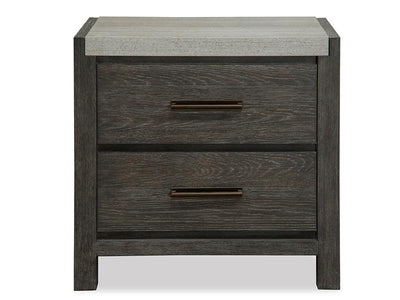 Wood Drawer Nightstand - Al Rugaib Furniture
