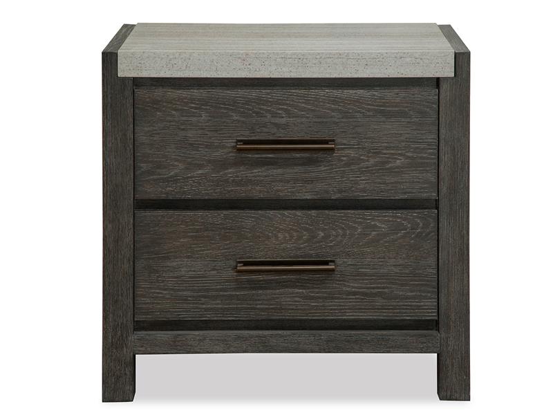 Wood Drawer Nightstand - Al Rugaib Furniture