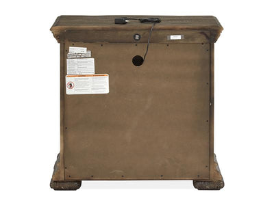 Wood Drawer Nightstand - Al Rugaib Furniture