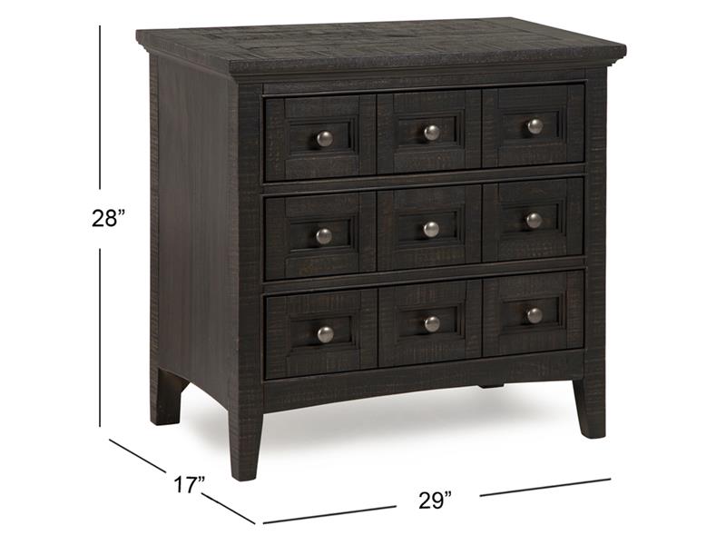 Wood Drawer Nightstand - Al Rugaib Furniture