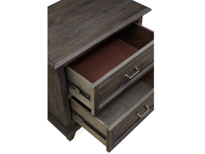 Wood Drawer Nightstand - Al Rugaib Furniture