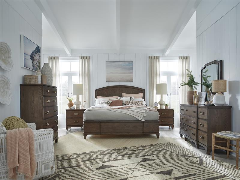 Wood Drawer Nightstand - Al Rugaib Furniture