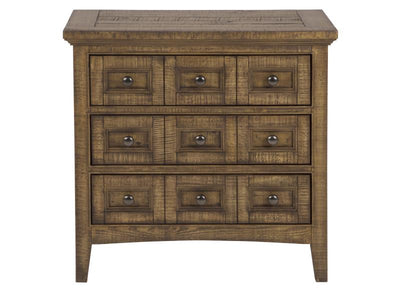 Wood Drawer Nightstand - Al Rugaib Furniture