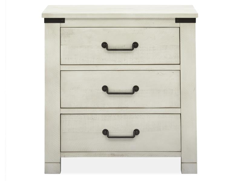 Wood Drawer Nightstand - Al Rugaib Furniture