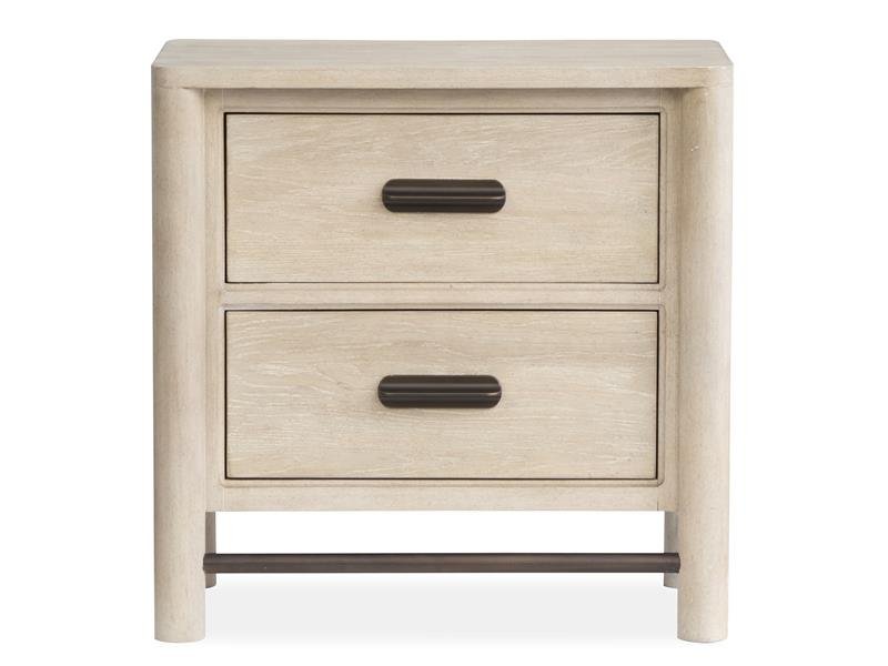Wood Drawer Nightstand - Al Rugaib Furniture