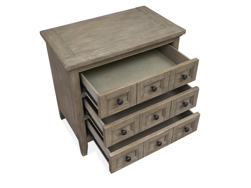 Wood Drawer Nightstand - Al Rugaib Furniture