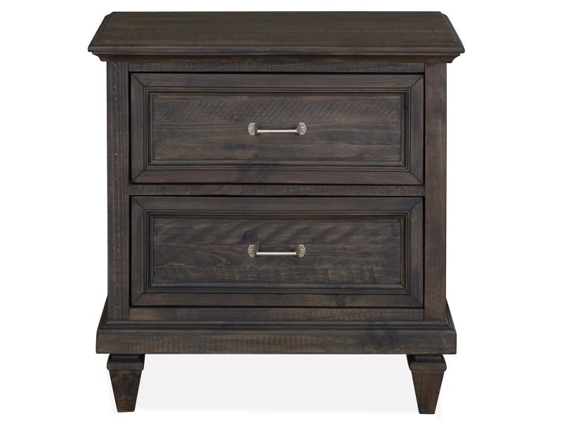 Wood Drawer Nightstand - Al Rugaib Furniture
