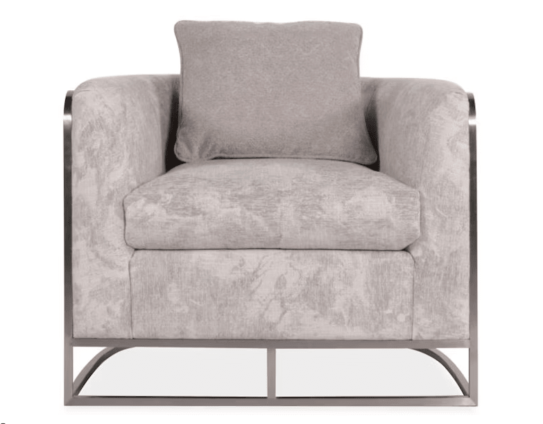 Wood Frame Upholstered Accent Chair (Cloud) KD Chairs| Magnussen