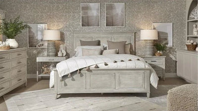 Wood King Bed Set - Al Rugaib Furniture