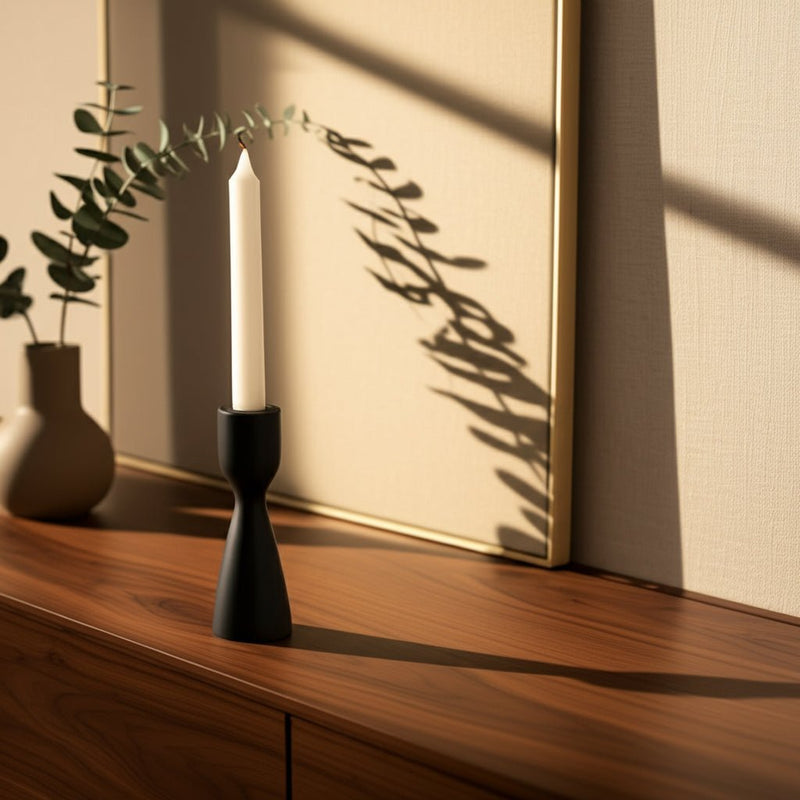 Wood Modern Taper Holder - Al Rugaib Furniture