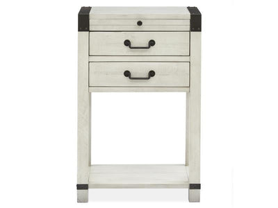 Wood Open Nightstand - Al Rugaib Furniture