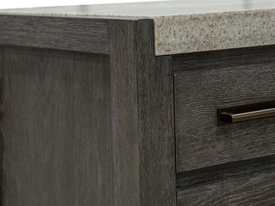 Wood Open Nightstand - Al Rugaib Furniture