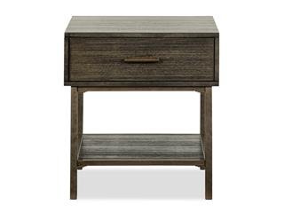 Wood Rectangular End Table KD - Al Rugaib Furniture