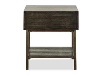 Wood Rectangular End Table KD - Al Rugaib Furniture