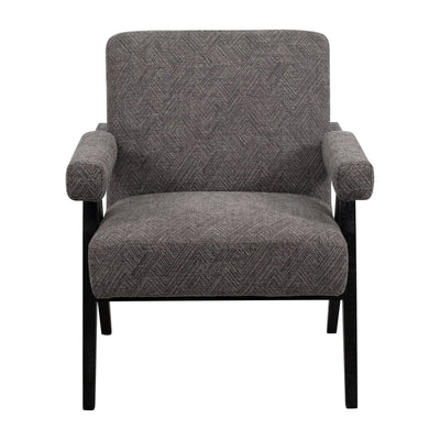 WOOD - SCANDINAVIAN ACCENT CHAIR - GRAY - Al Rugaib Furniture
