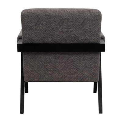 WOOD - SCANDINAVIAN ACCENT CHAIR - GRAY - Al Rugaib Furniture