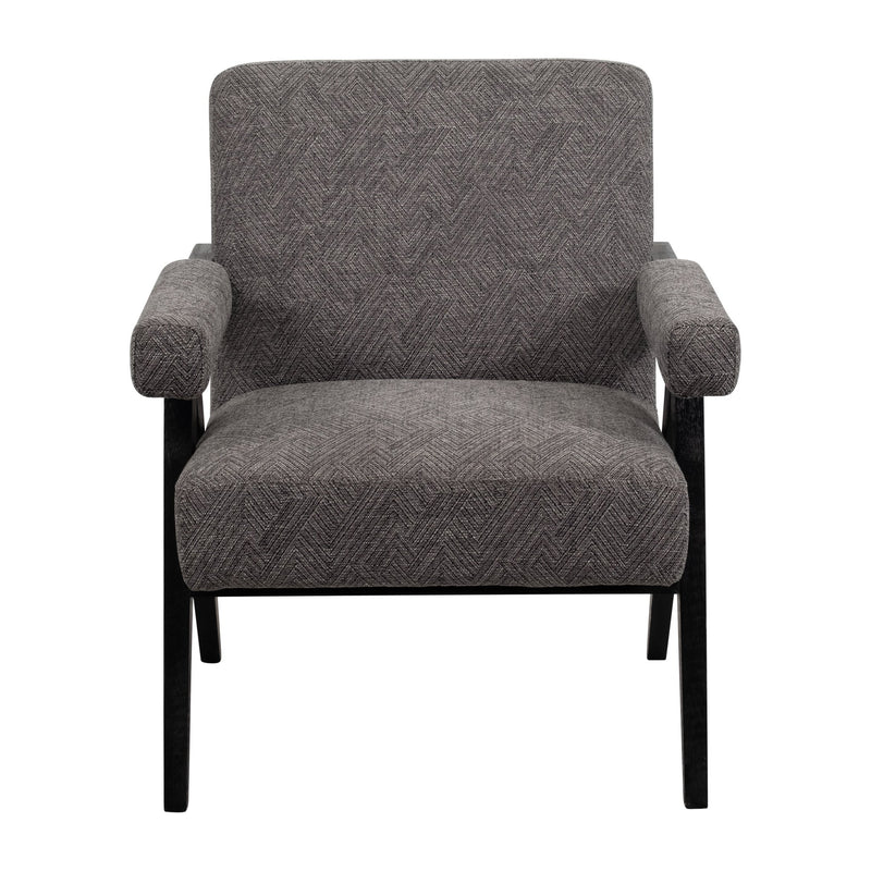 WOOD - SCANDINAVIAN ACCENT CHAIR - GRAY - Al Rugaib Furniture