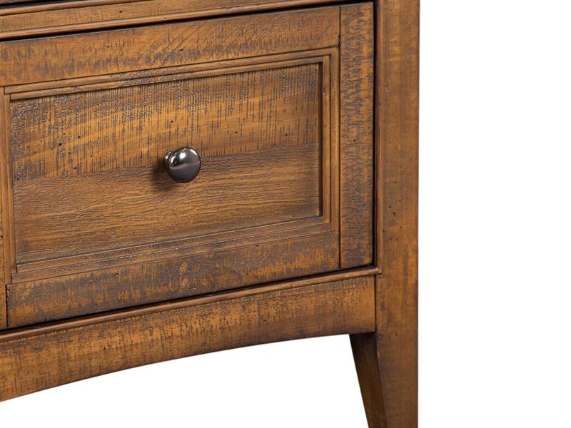 Wood Small Drawer Nightstand - Al Rugaib Furniture