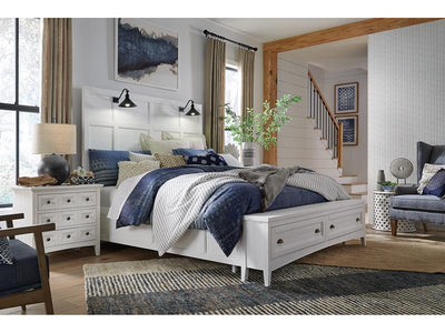 Wood Small Drawer Nightstand - Al Rugaib Furniture