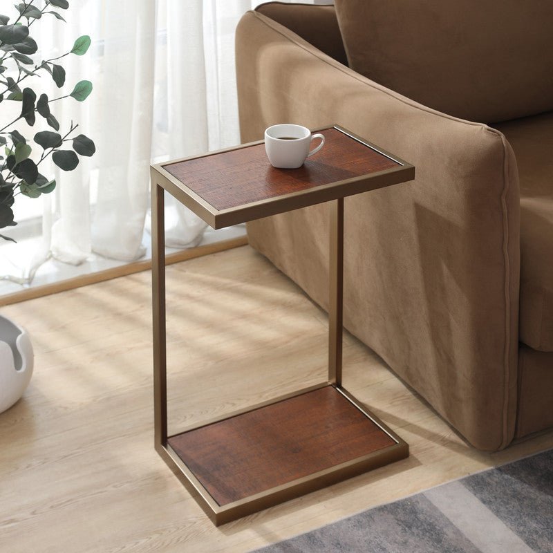 WOODEN C TABLE Accent & End Tables| Crestview