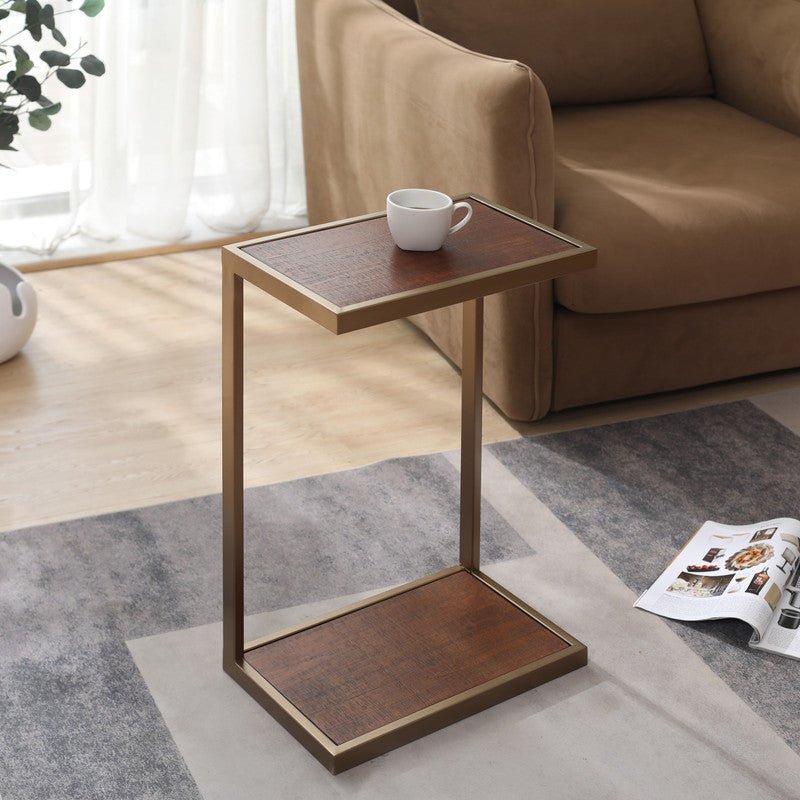 WOODEN C TABLE Accent & End Tables| Crestview