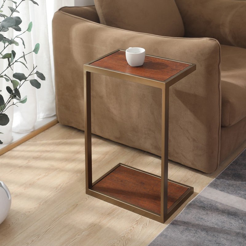 WOODEN C TABLE Accent & End Tables| Crestview