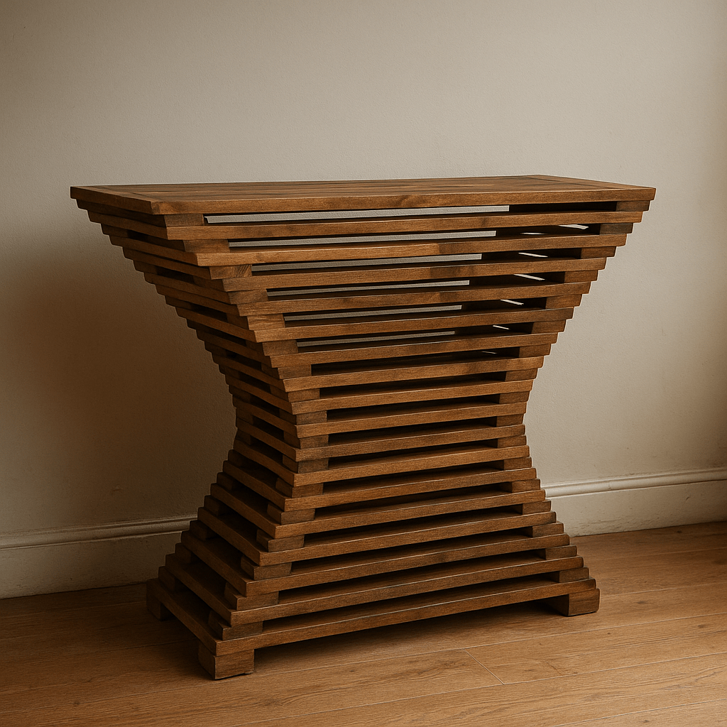 Wooden Console Table With Glass Top, Brown Consoles & Sideboards| Sagebrook Home