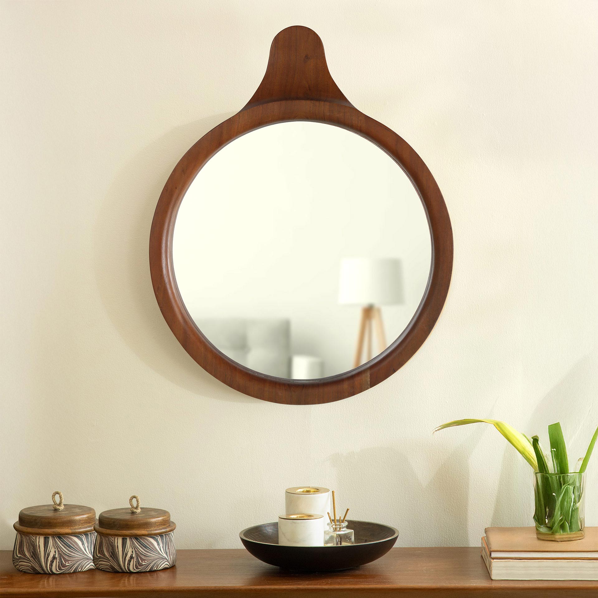 Wooden Mirror Wall Art| Roots Furniture