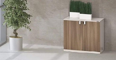 Wooden Office Shelve / 2D - Al Rugaib Furniture